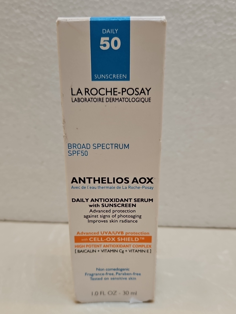 La Roche Posay Anthelios AOX Daily Antioxidant Serum SPF 50 1.0 oz / 30 ml